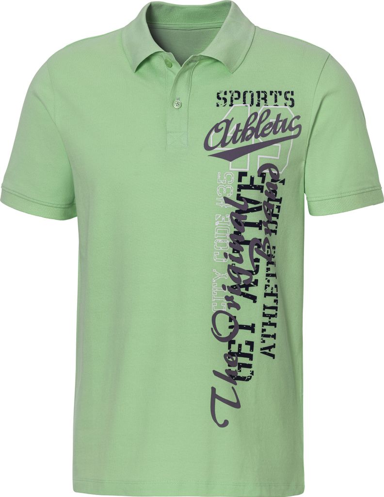 JOHN DEVIN Poloshirt lime Größe XL