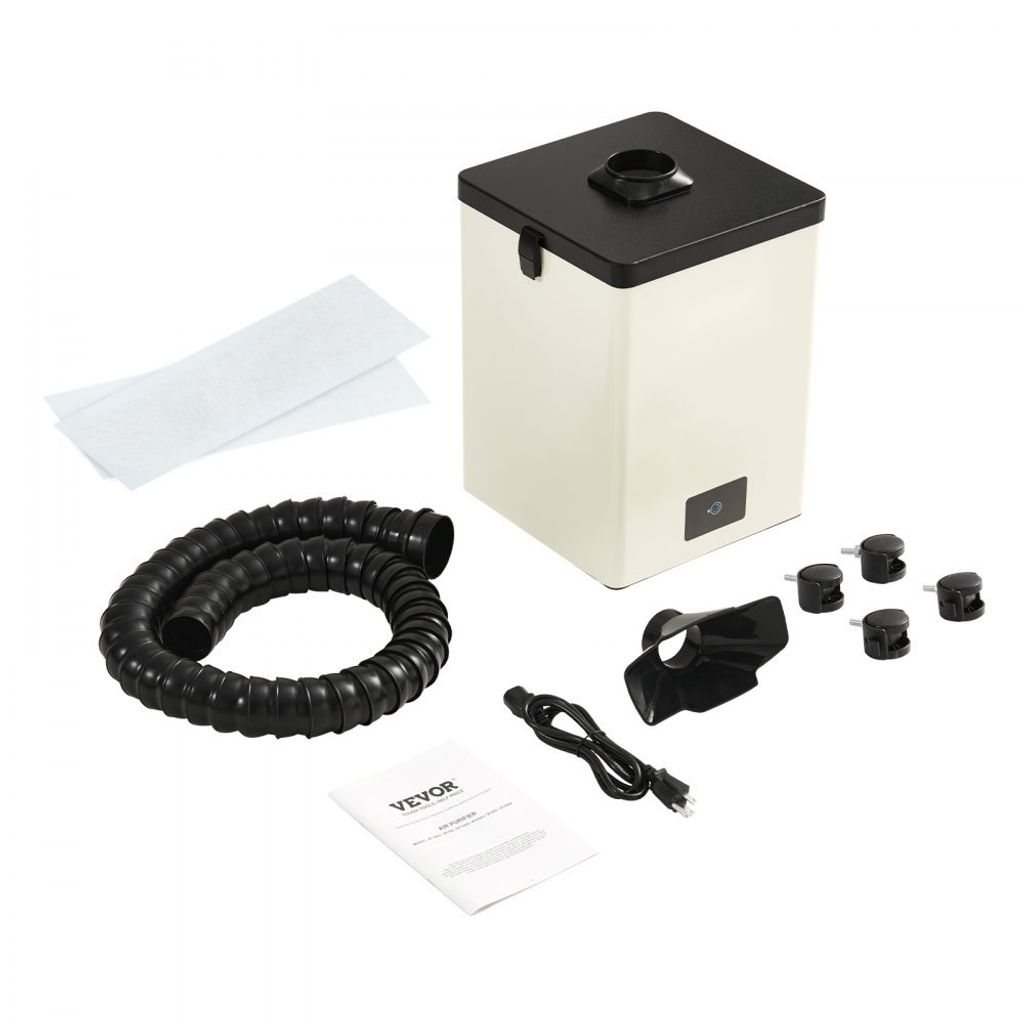 Lötrauchabsaugung 150W Schweißrauchabsauger - 332 m³/h Mini Desktop Lötrauchabsorber - 5800U/min 3-Stufen-Filter - Lötrauch Absaugung für Lö...