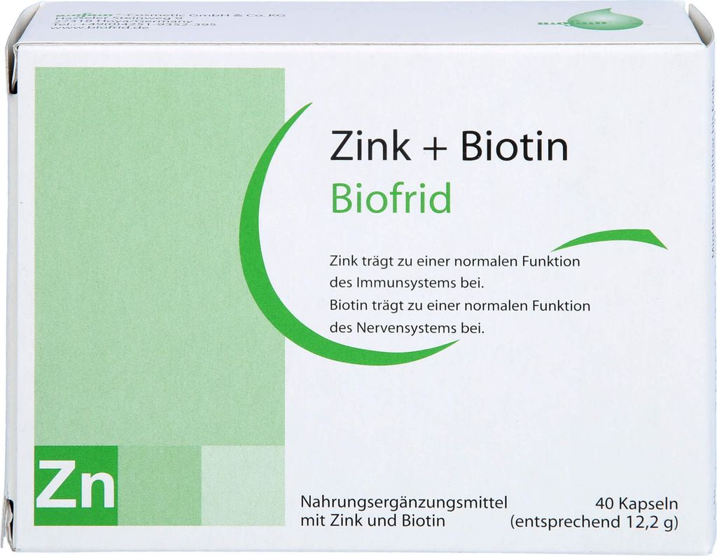Zink + Biotin, 40 St KAP