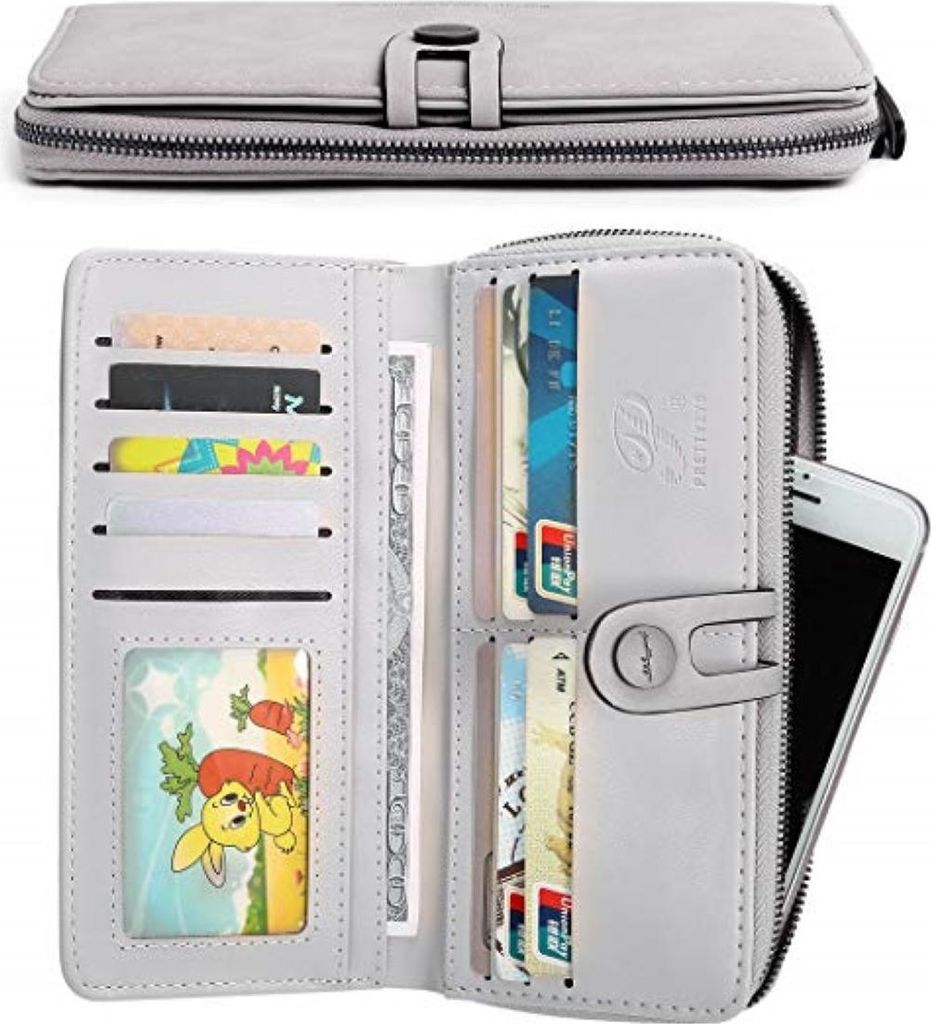 OURBAG Geldbörse Grau – Stilvolle Wallet aus Kunstleder mit Produktbild 