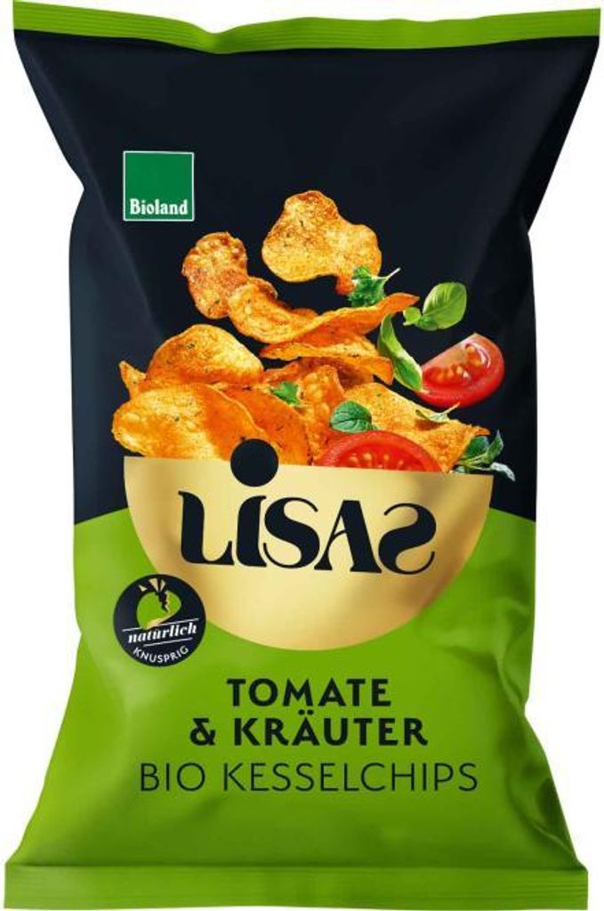 Lisas Kesselchips Tomate & Kräuter 50g