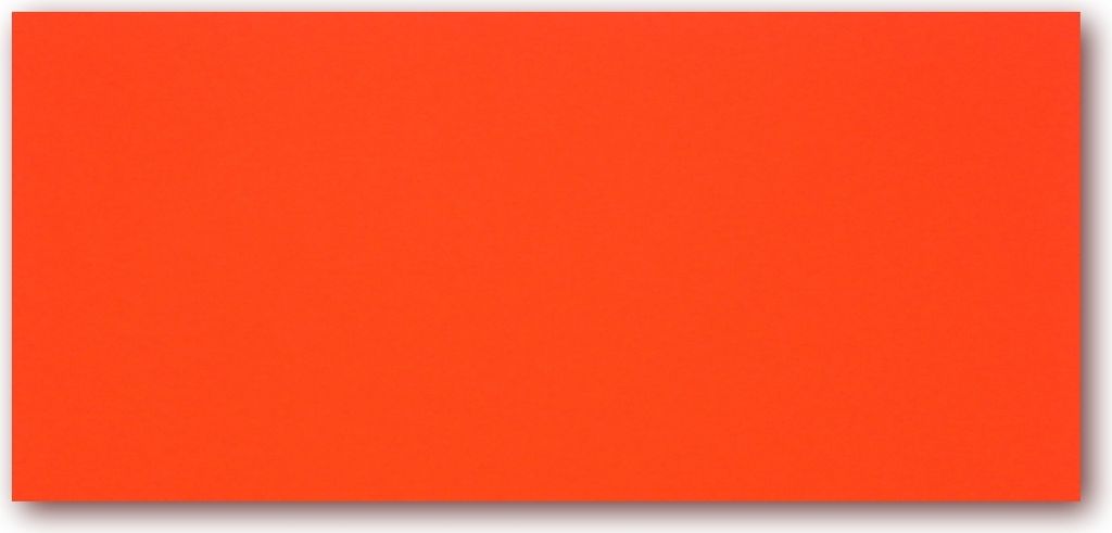 50 Blatt farbiges Briefpapier Lysco Color Paper NEON Rot Format DIN lang ( 99 x 210 mm ) stark leuchtendes Papier Briefbogen Neonpapier Leuchtpapie...
