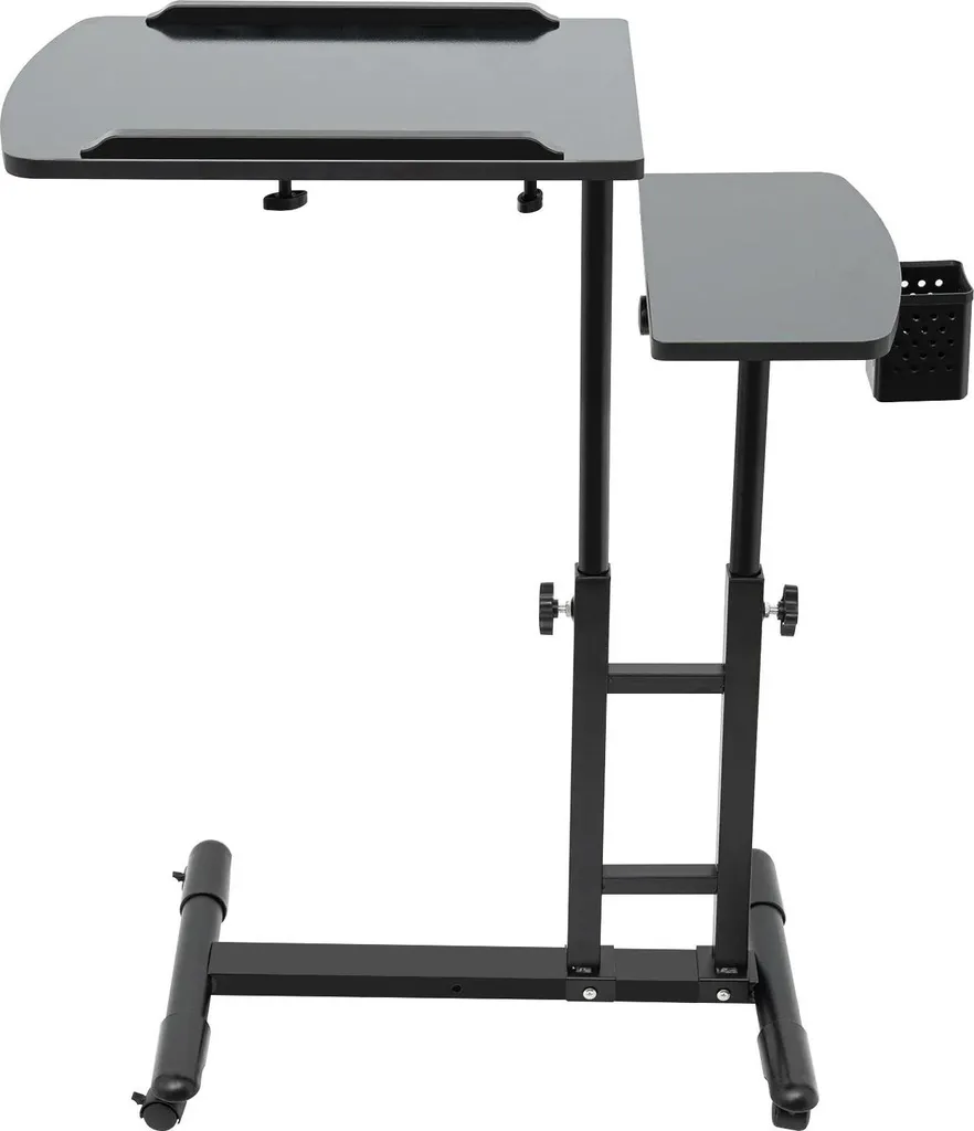 Postazione Tattoo Mobile Regolabile Nero | Tavolo Professionale 64x40