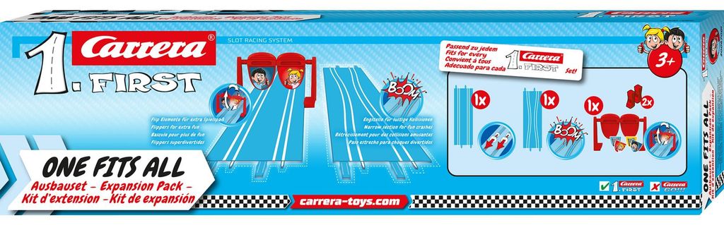 Track Accessories - CARRERA First - One Fits All Expansion Productafbeelding 