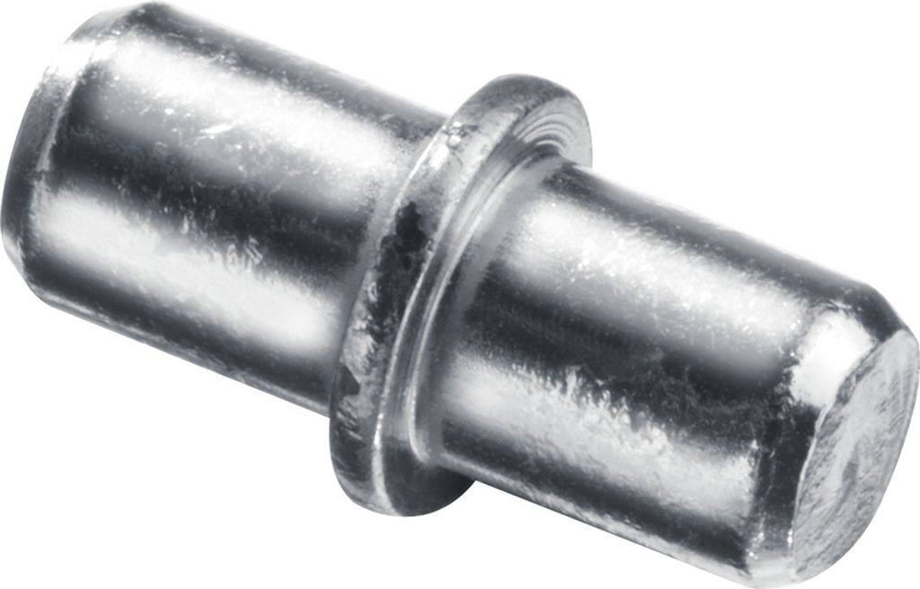 HSI Bodenträger, doppelt, Eisen, vernickelt, 5mm, 12 STK