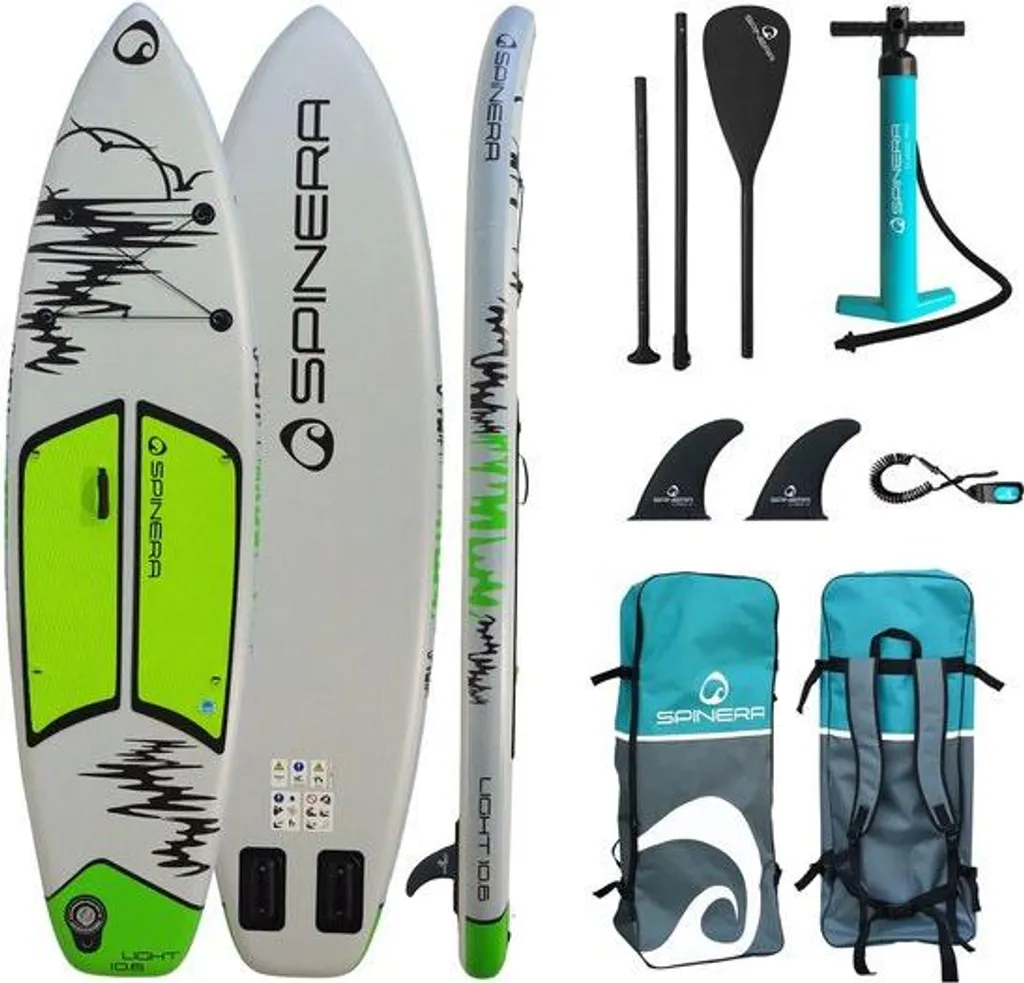 Paddle de Randonnée Spinera SUP Light 10.6 ULT - Idéal Famille et Lac