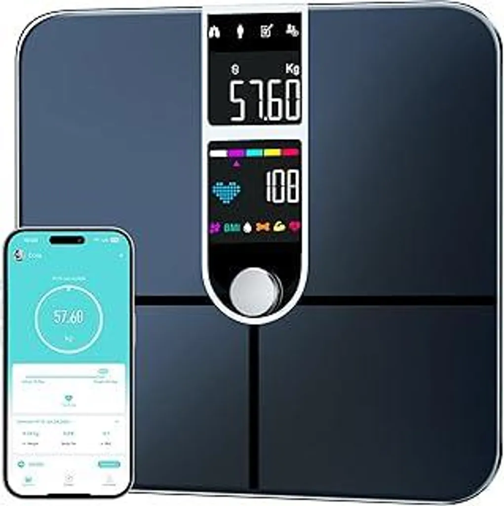 Bilancia Impedenziometrica Smart 22 Valori con Frequenza Cardiaca