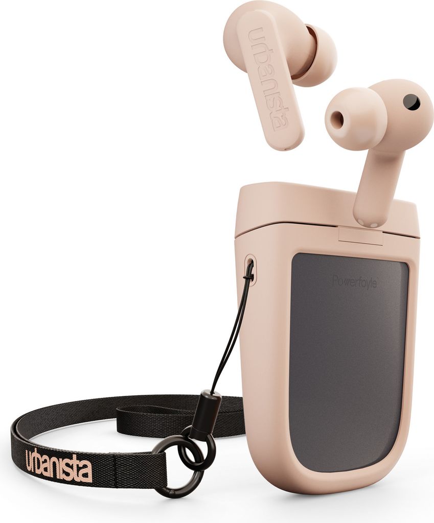 Urbanista Phoenix In-Ear-Kopfhrer, True Wireless, Solarladung/USB-C, Bluetooth 5.2, Mikrofon, mobile Anwendung, ANC, IPX4, Wiedergabe bis zu 8 Stun...
