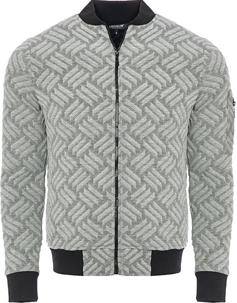 Sweatjacke Blouson CARISMA College-Style Grau CRM5189 M