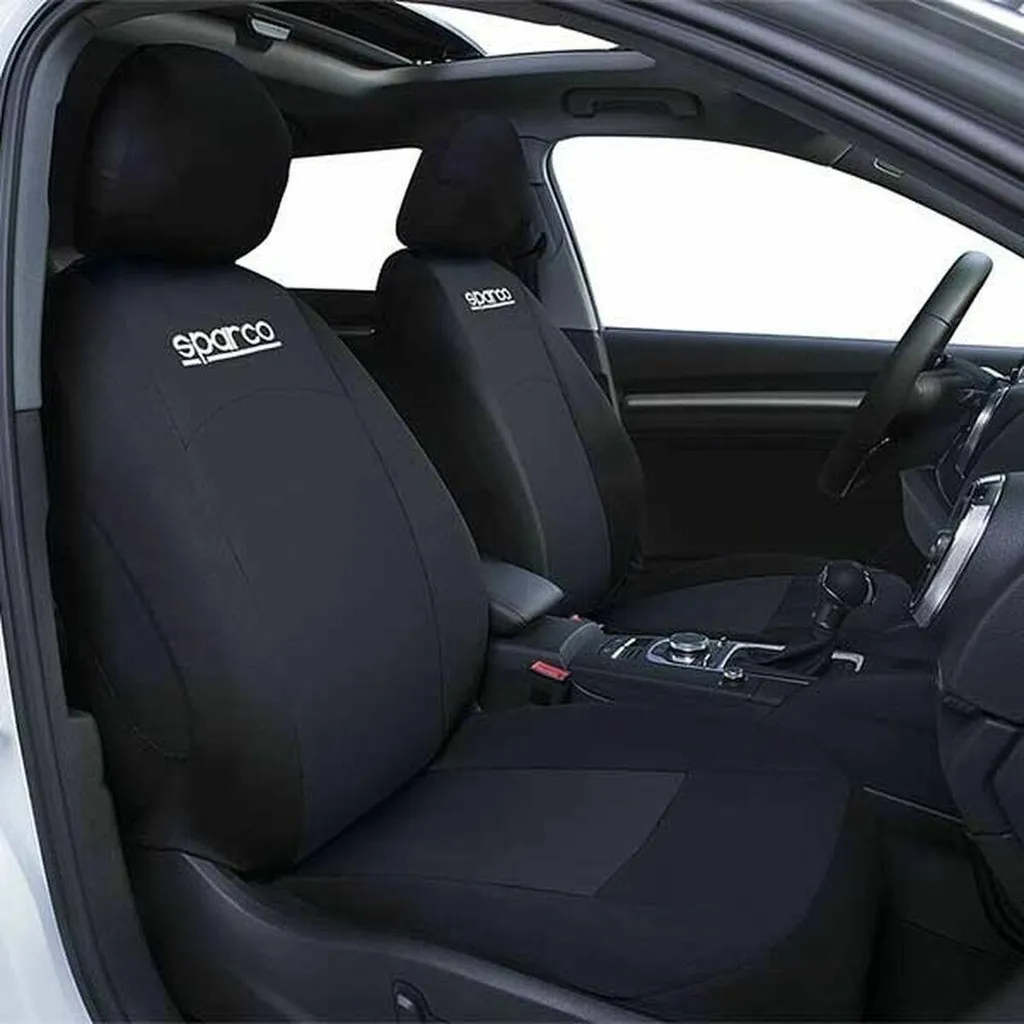 Sparco SPCS402BK Nero: Coprisedili Sportivi Universali 11 Pz