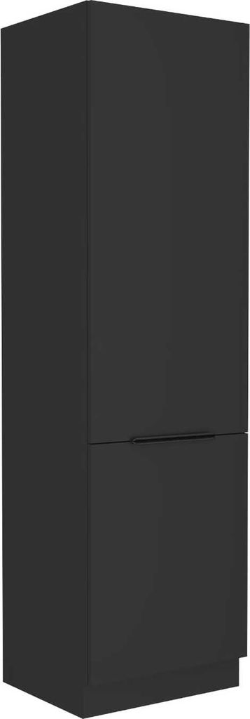 Kühl- Gefrierumbauschrank Siena schwarz  60 LO-210 2F Produktbild 