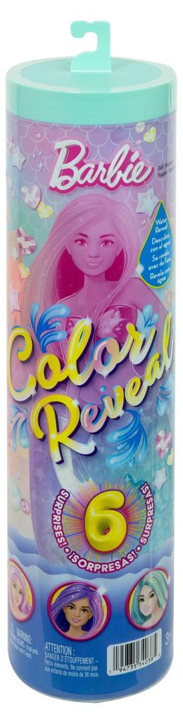 Barbie Color Reveal JMW61, Modelka, Žena, 3 rok / roky, Obrázok produktu 