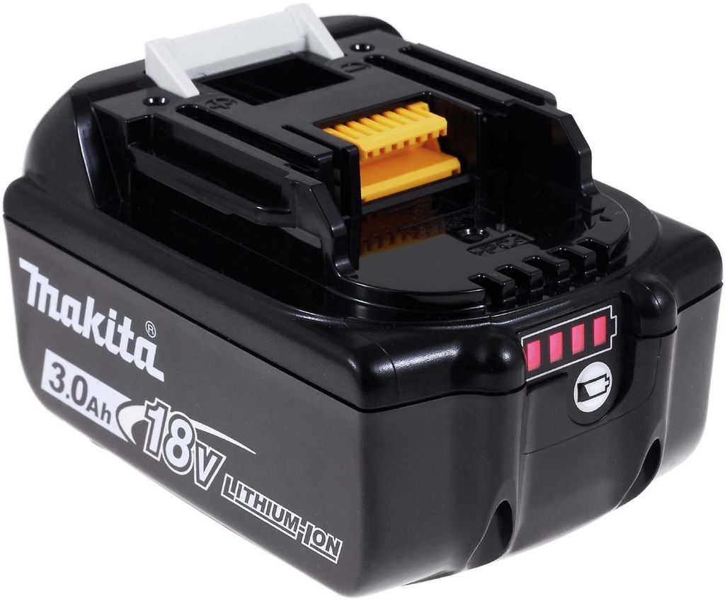 Akku für Werkzeug Makita Typ BL1830 3000mAh mit LED Produktbild 