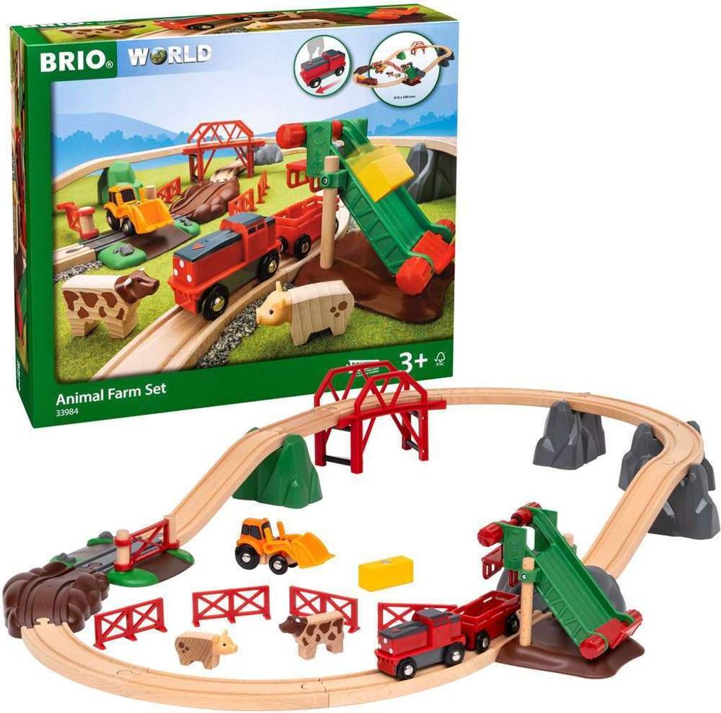 BRIO 63398400 Velká železniční farma BRIO Obrázek produktu 9