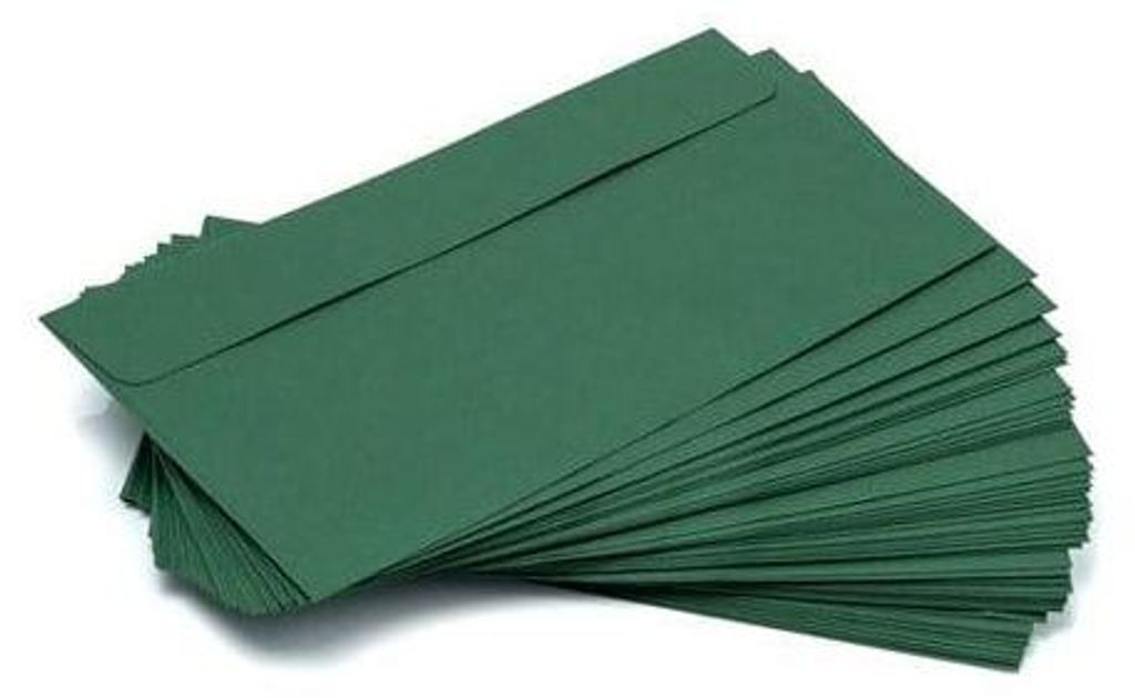 Koperty ozdobne DL HK Zielone x-10 120gsm - 50szt Zdjęcie produktu 