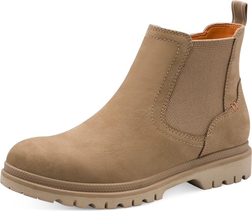 Tamaris Damen Elegante Stiefelette Chelsea 1-25440-45 Braun