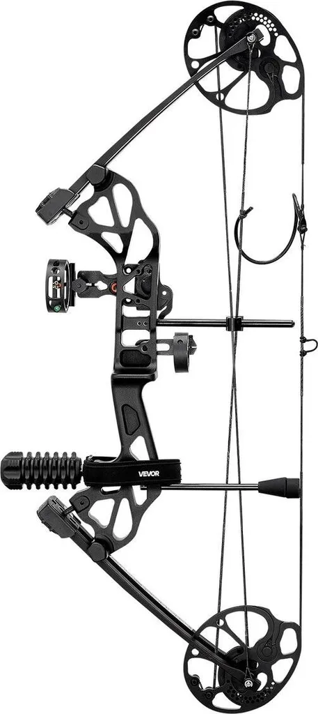 Arc à poulies 320 fps avec flèches carbone - Performance chasse 70 lbs
