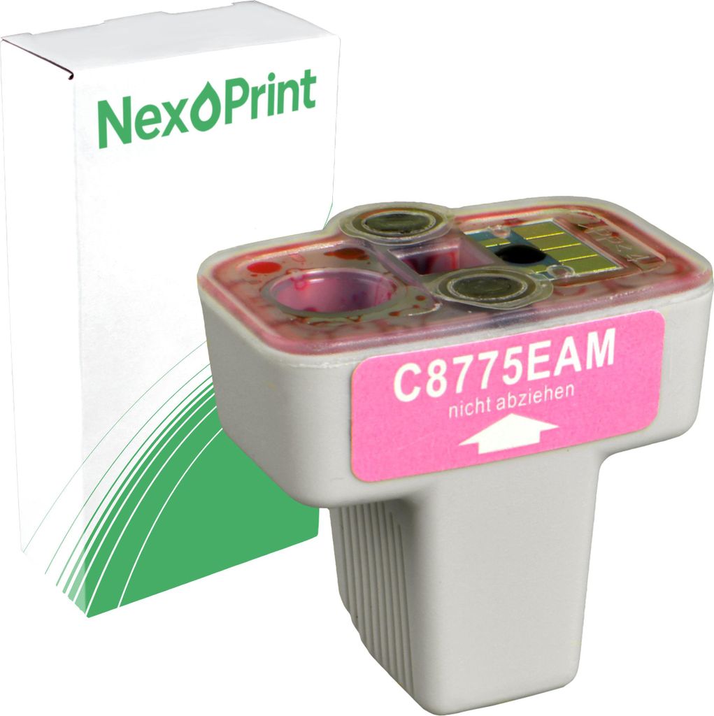 NexoPrint C8775E 363XL photo magenta Druckerpatronen kompatibel zu HP PhotoSmart C 5170 PhotoSmart C 5175 PhotoSmart C 5180 ca. 230 Seiten