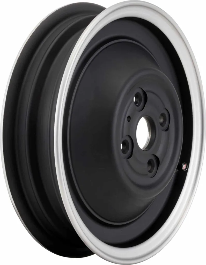 Jante en aluminium SIP Tubeless 10 pouces noire mate pour votre scooter