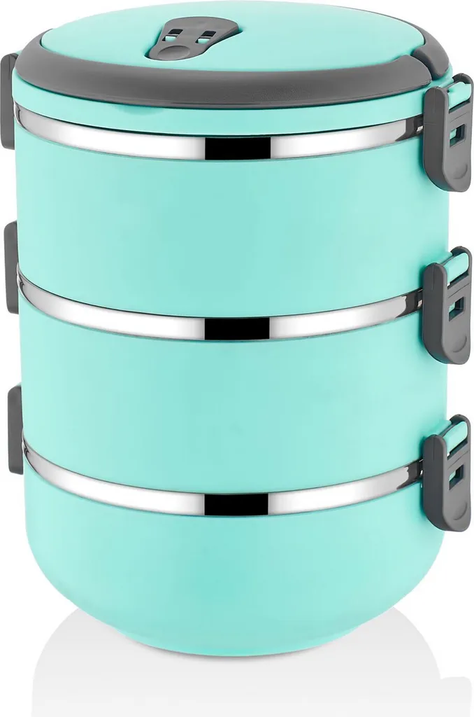 Lunch Box Idéale pour Bureau et Pique-nique Hermia Concept POTW3 Inox