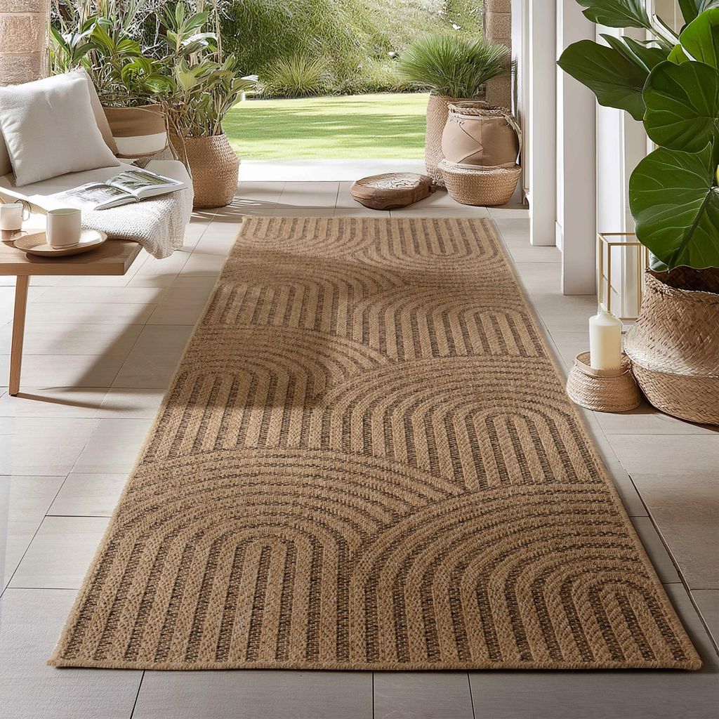 Carpetsale24 In- & Outdoor Teppich Wetterfest im Produktbild 