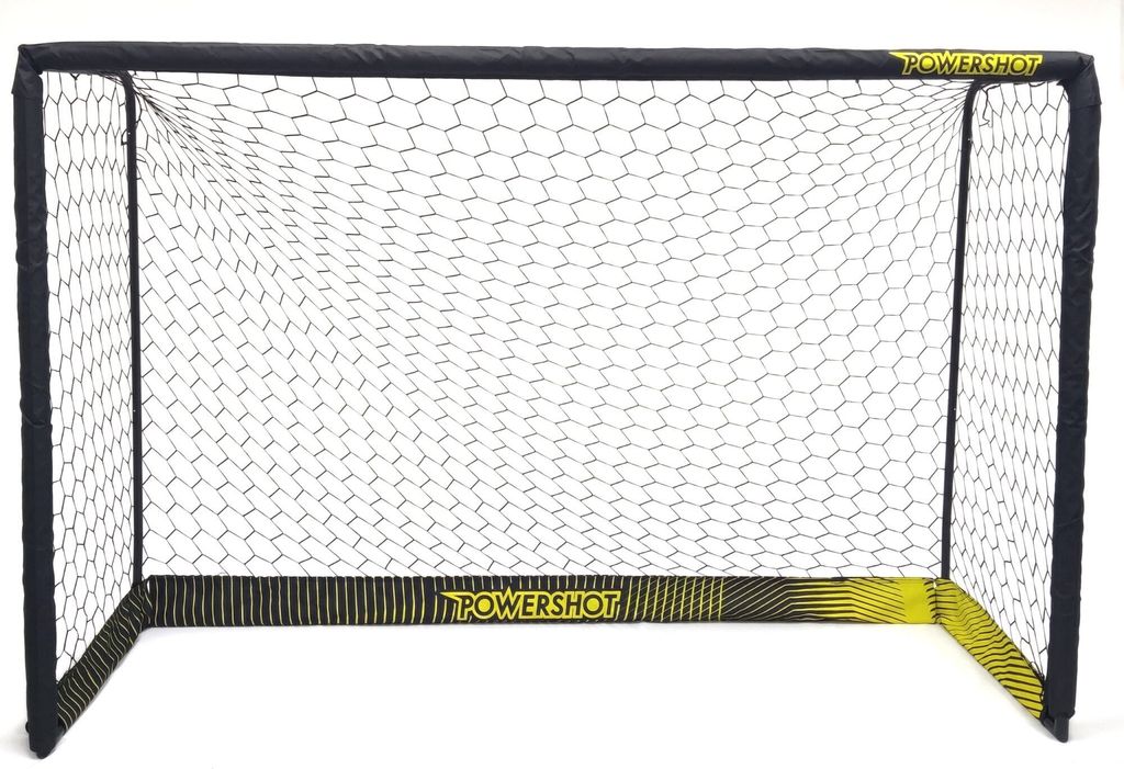 Čierna oceľová futbalová bránka - 1,8 x 1,2 m Obrázok produktu 