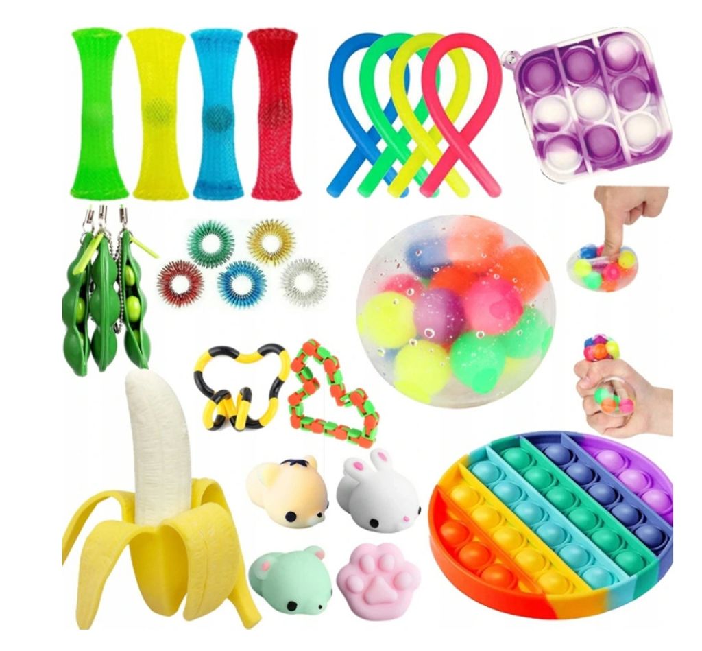 16x Sensory Toy Set Fidget Spielzeug Stressabbau Anti Stress Anti-Angst-Geschenk 