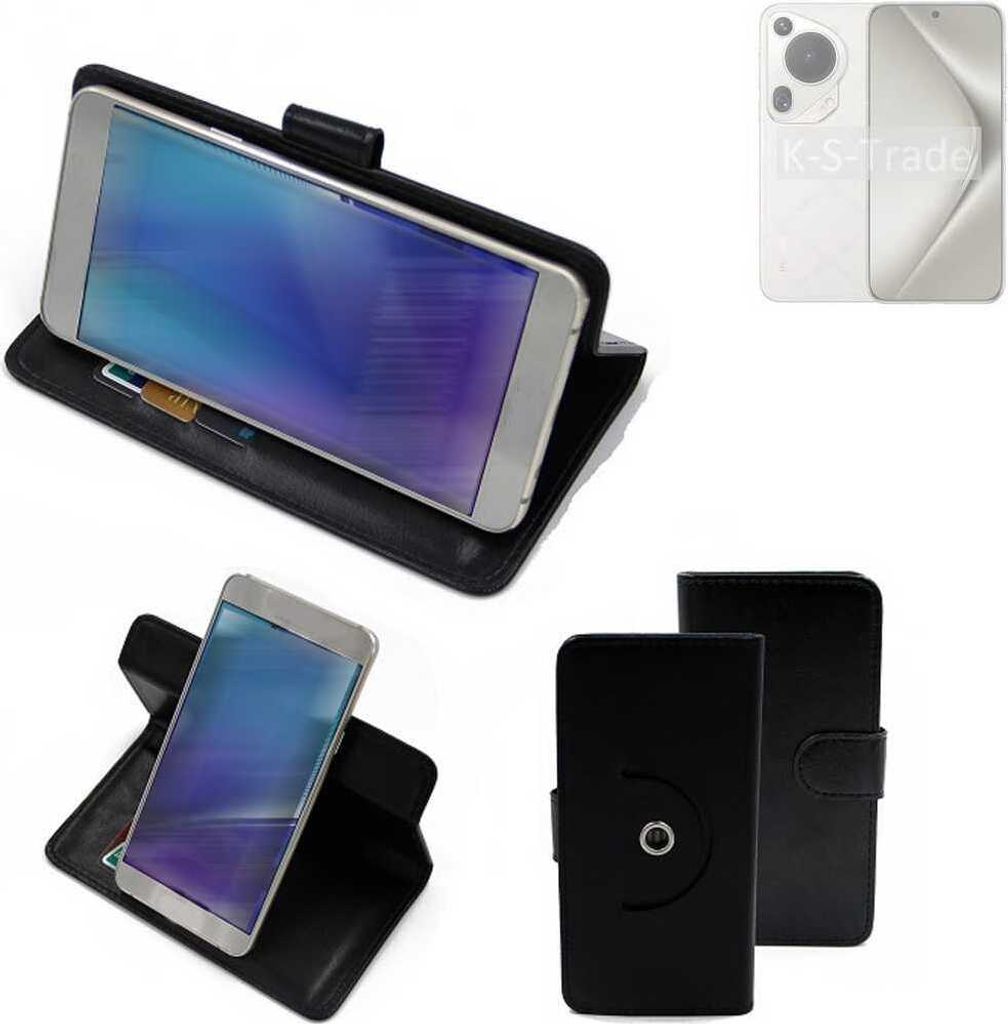 K-S-Trade Case Schutzhülle Handyhülle kompatibel mit Huawei Pura 70 Pro Flipcase Smartphone Cover Handy Schutz Tasche Klapphülle Walletcase