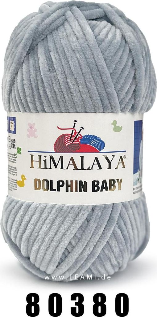 Himalaya Dolphin BABY (100g/120m) - Kuschelwolle, Samtwolle, Teddywolle, Velvet, Chenillewolle H 80380 edward