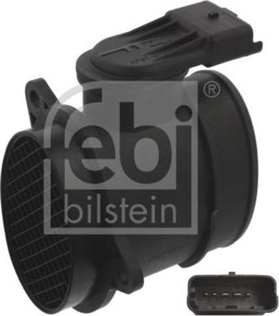 FEBI BILSTEIN 37300 Luftmengenmesser OE 1610874680 kompatibel mit Berlingo, C2, C3, C4er, C4, C5, Jumpy, Xsara, Scudo, Fiesta, Focus, Fusion, 3, Mi...