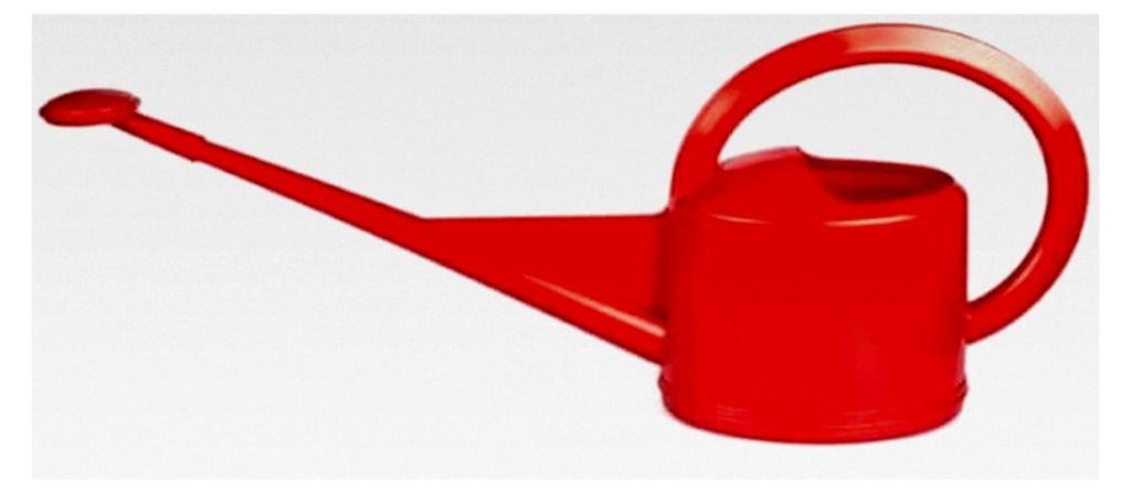 Gärtner-Gießkanne 5 Liter rot
