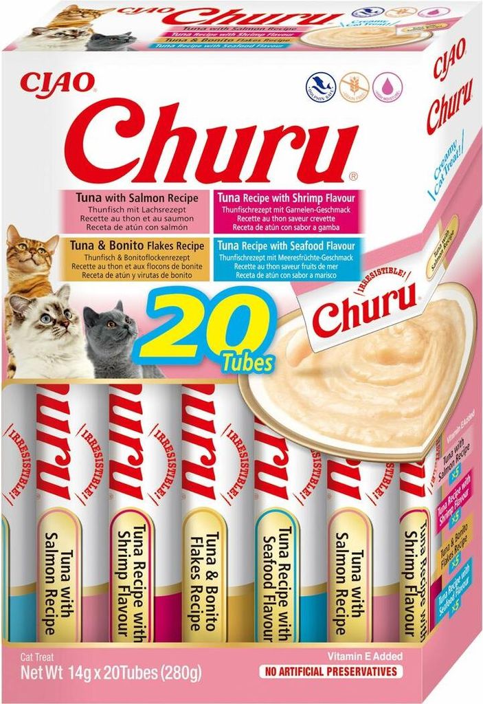 Inaba Churu Fisch Snack für Katzen Produktbild 