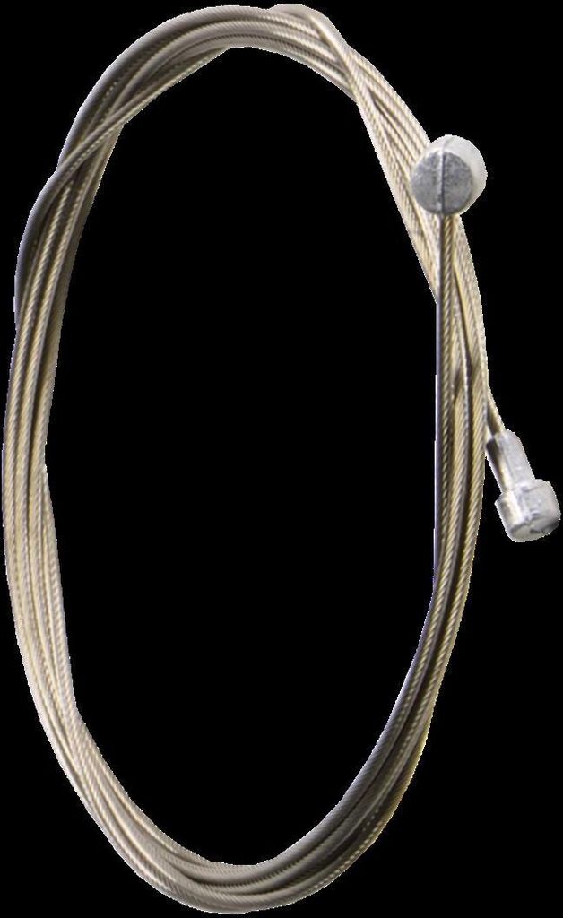 Doppelnippel Bremszug 1,5 x 1800 mm Niro-Glide Rennrad Universal Walze Birne