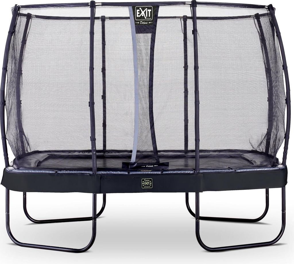 EXIT Elegant Premium Trampoline 214x366cm – avec Filet de Image du produit 