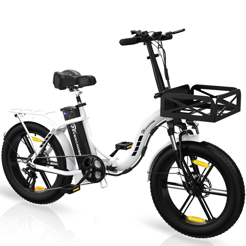 EVERCROSS TECH EK6 Faltbares Elektrofahrräder, 20" x 4,0 Produktbild 