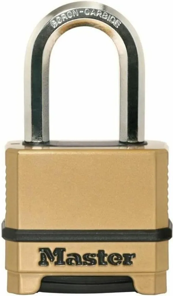 Cadenas à Code Master Lock en Zinc pour Protection de Bagages et Armoires
