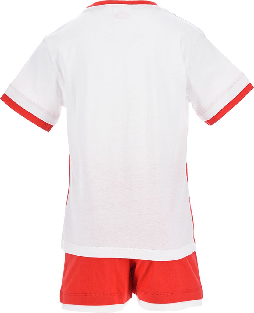 Avengers Captain America Jungen Sommer-Set T-Shirt und Short kurze Hose Shorty , Farbe:Rot, Größe:104