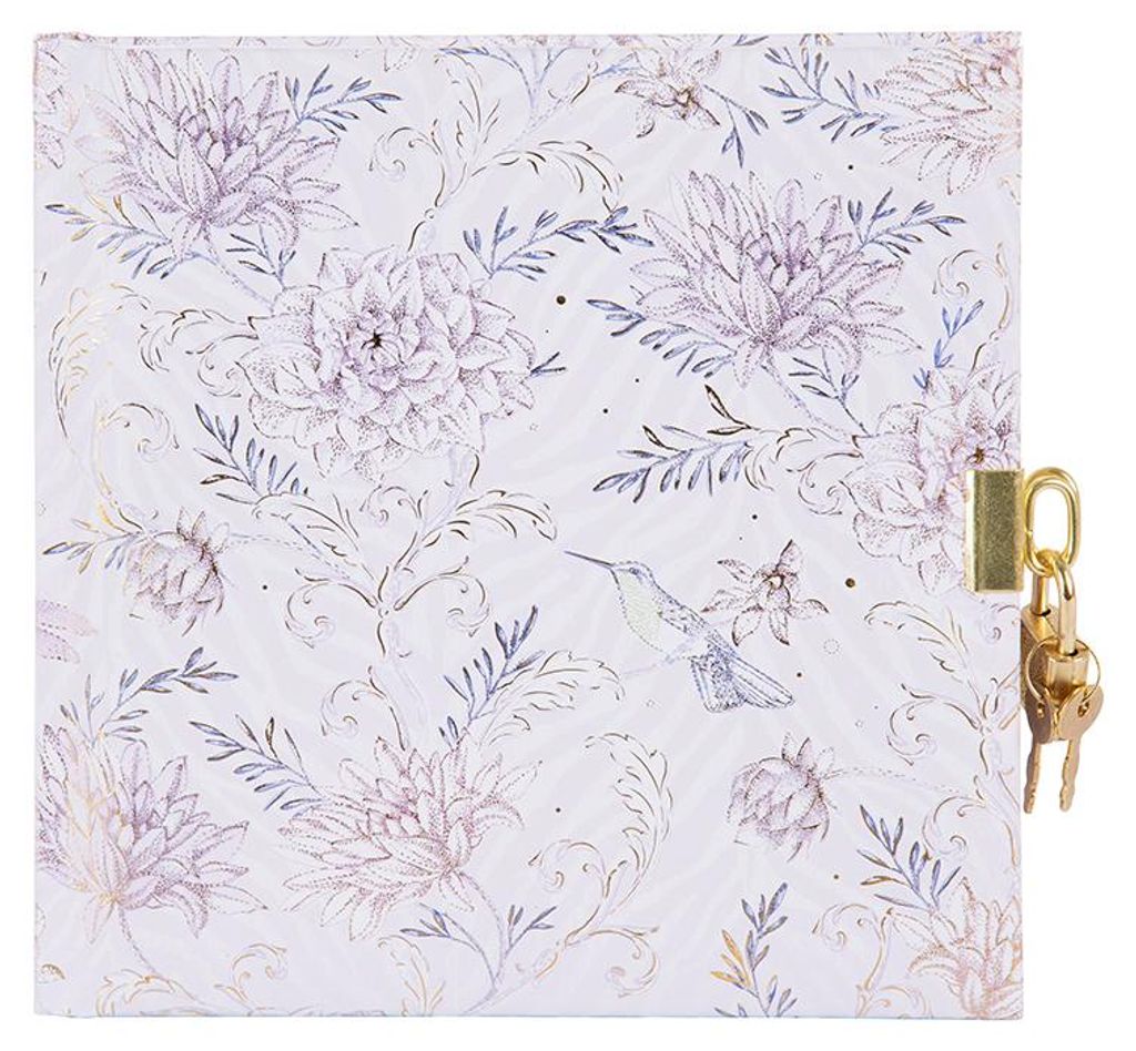 Goldbuch Tagebuch Hybrid Heritage flieder