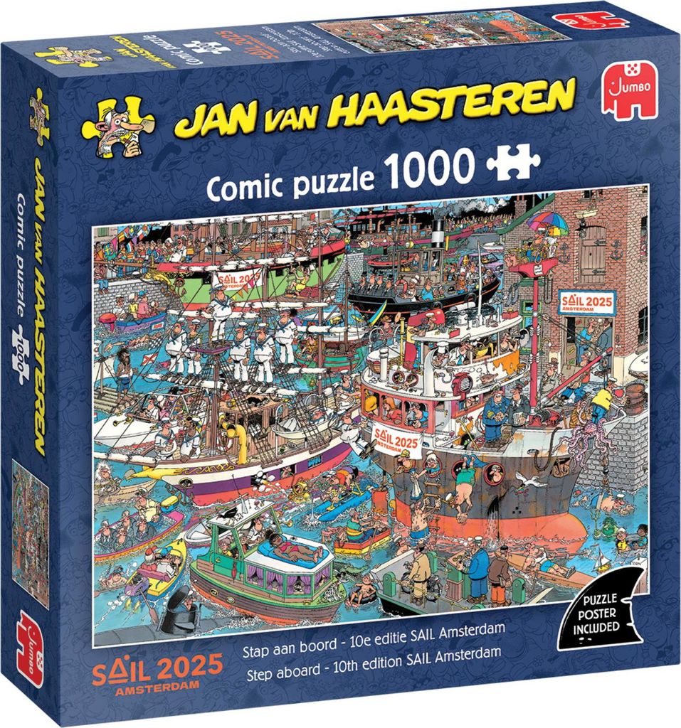 Jan van Haasteren - Step aboard - 10th edition SAIL Produktbild 