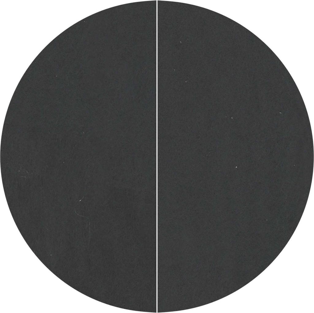 vidaXL Bodenfolie für Pools Schwarz Ø 244 cm Vliesstoff