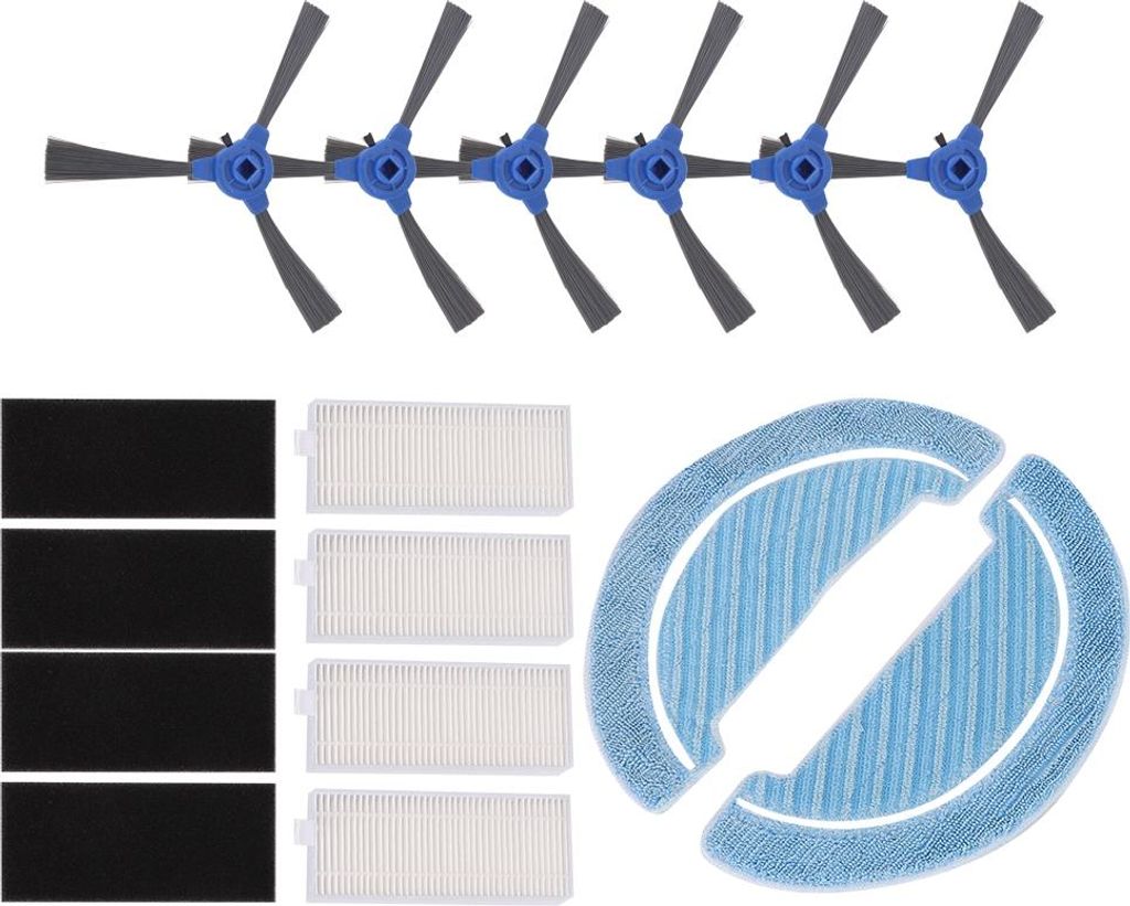 Seitenpinsel -Mop -Stofffilter -Ersatzkit geeignet fr Conga Sweeping Roboter Accessoire