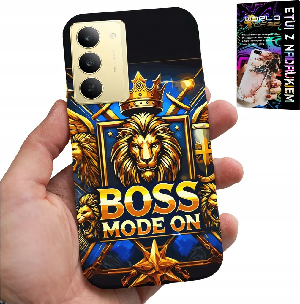 Cover Realme 14X Boss Leone + Screen Protector - Recensione e Vendita