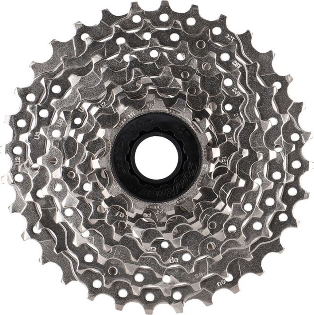 SunRace M96 Cassetta 9SP 11-32T Argento Immagine del prodotto 