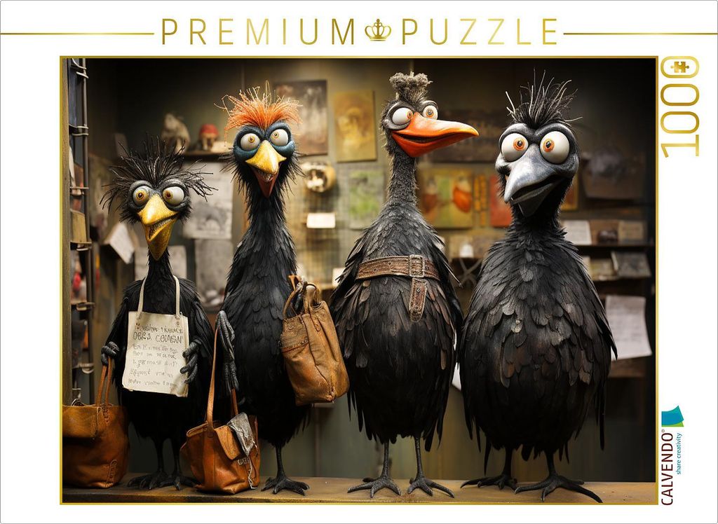 CALVENDO Puzzle Shopping Truppe | 1000 Teile Lege-Größe 64x48cm Foto-Puzzle für glückliche Stunden
