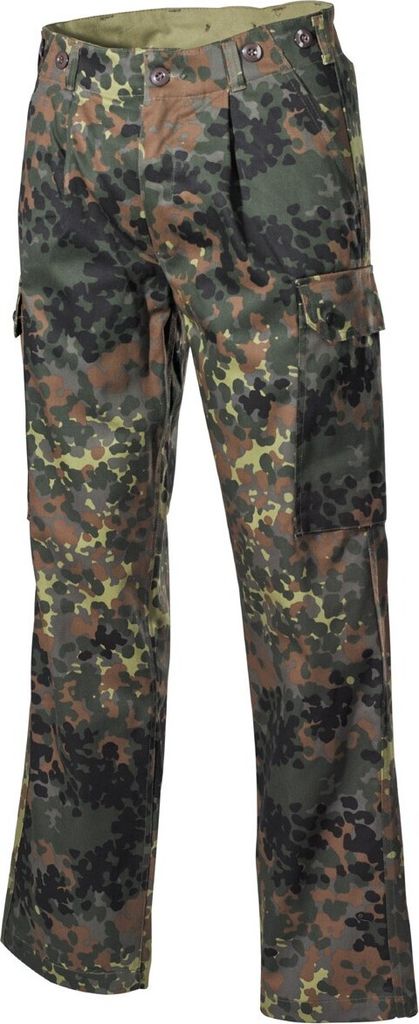 MFH BW Feldhose, nach original TL, gr. Größen, flecktarn