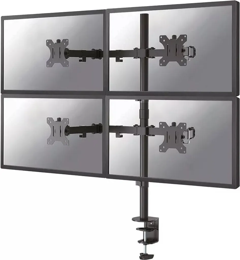 Bras de Bureau pour Moniteur 13-32" Neomounts TIS Noir avec 4 Pivots 8kg