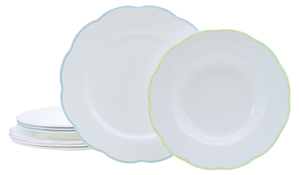 CreaTable, 24846, Florine Bunt, Tafelservice 8-tlg, Produktbild 