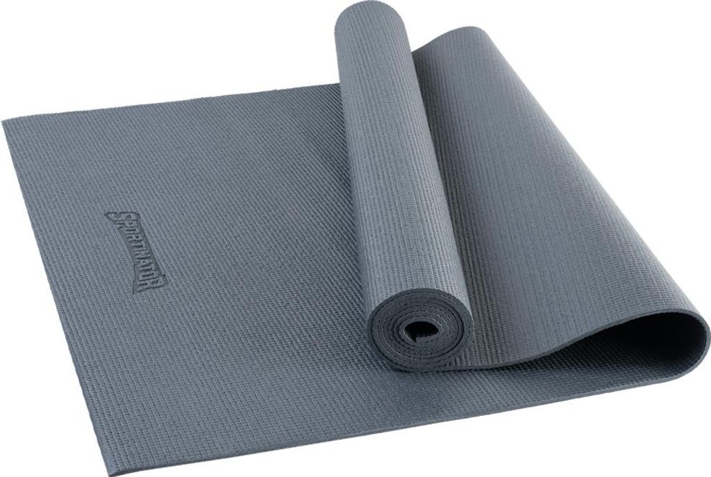 Einheitsgröße STR-39|SPORTINATOR Combat Fitness Yogamatte grau