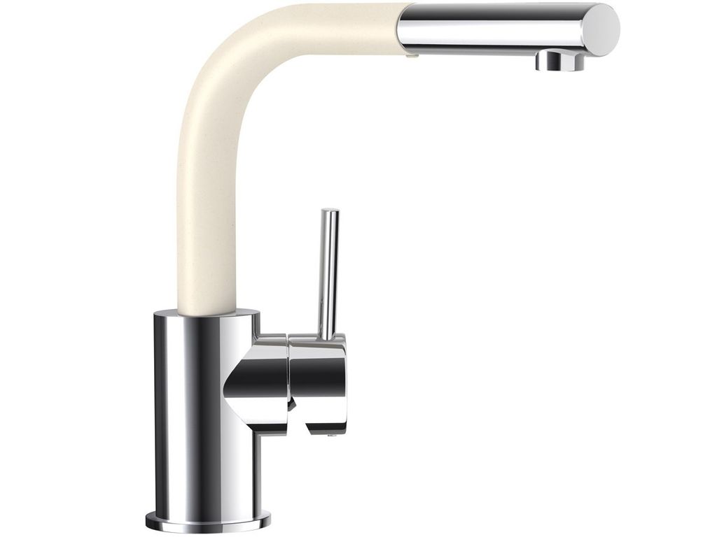 SCHOCK Armatur NIMBUS in MAGNOLIA mit Zugauslauf / CRISTADUR