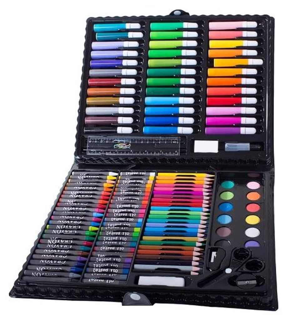 Verk 18243 Set per pittura artistica 150 pezzi nero Immagine del prodotto 